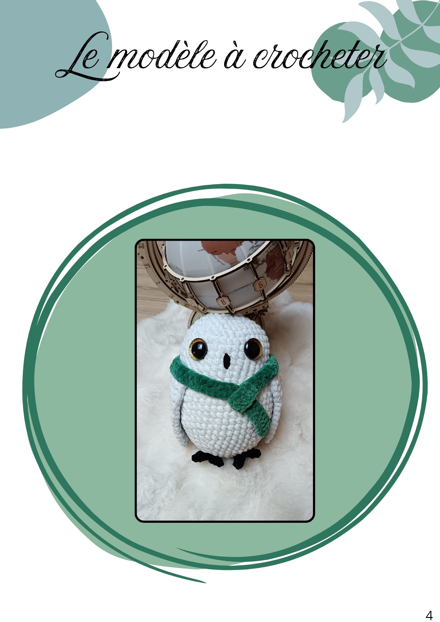 Pattern, plume la chouette