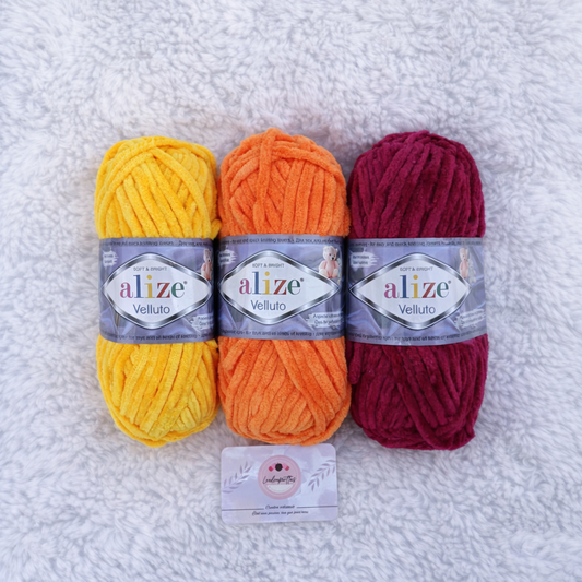 Pack coucher de Soleil - Alize Veluto