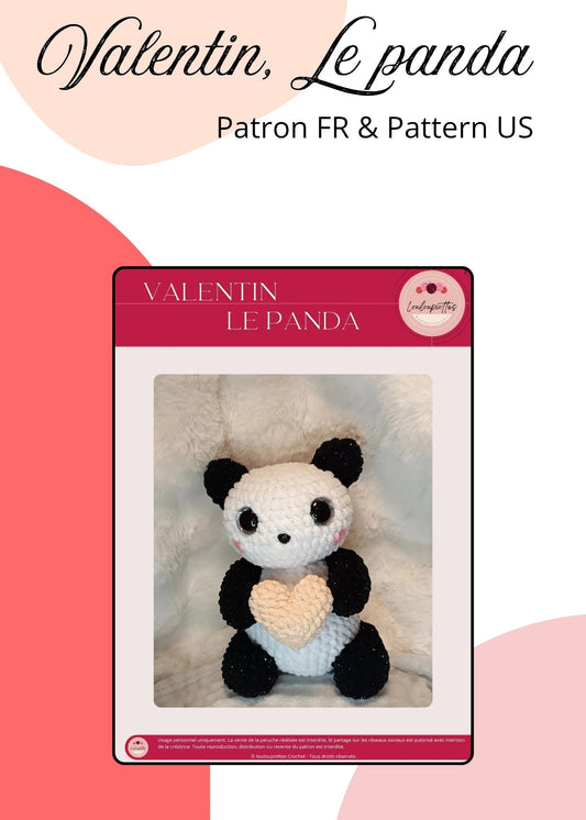 Pattern, Valentin le Panda - FR & US